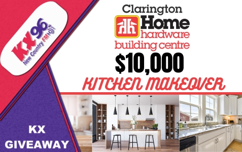 KX96 $10,000 Kitchen Makeover with Clarington Home Hardware Building Centre