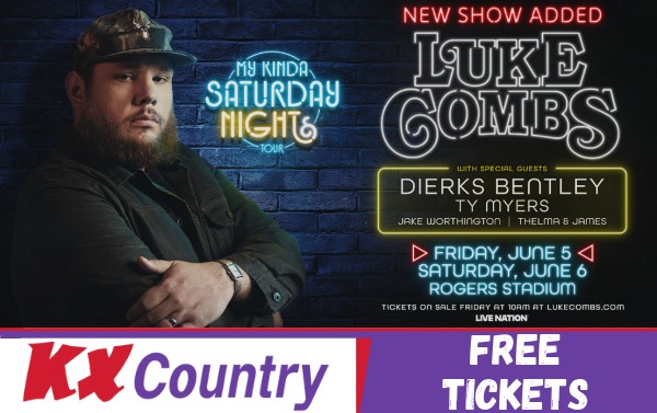 Luke Combs Tickets First!
