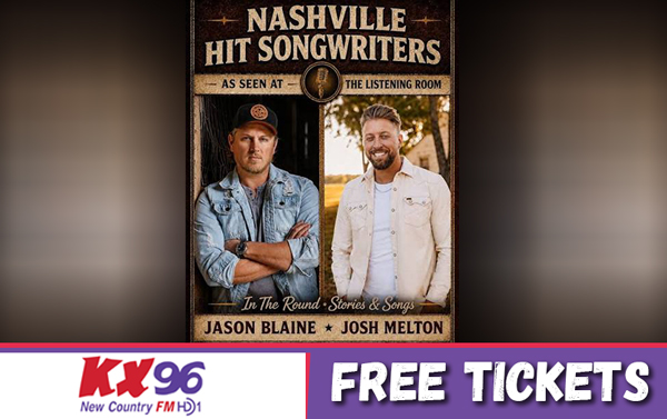 Free Tickets to Jason Blaine & Josh Melton!