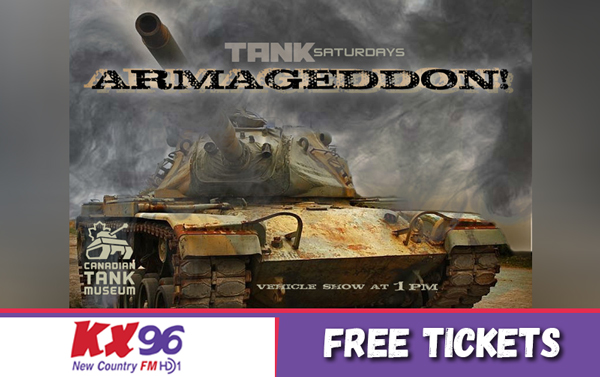 Free Tickets to Tank Saturday: Armageddon!